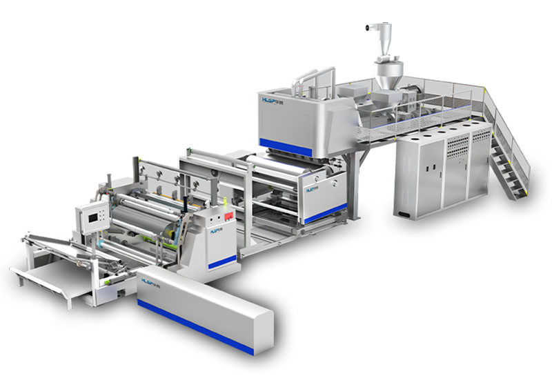 High-Speed5 layers BADAC 2000mm Full Automatic Stretch Film Machine for Machine-packing - Hualiang (HLGP) Machinery