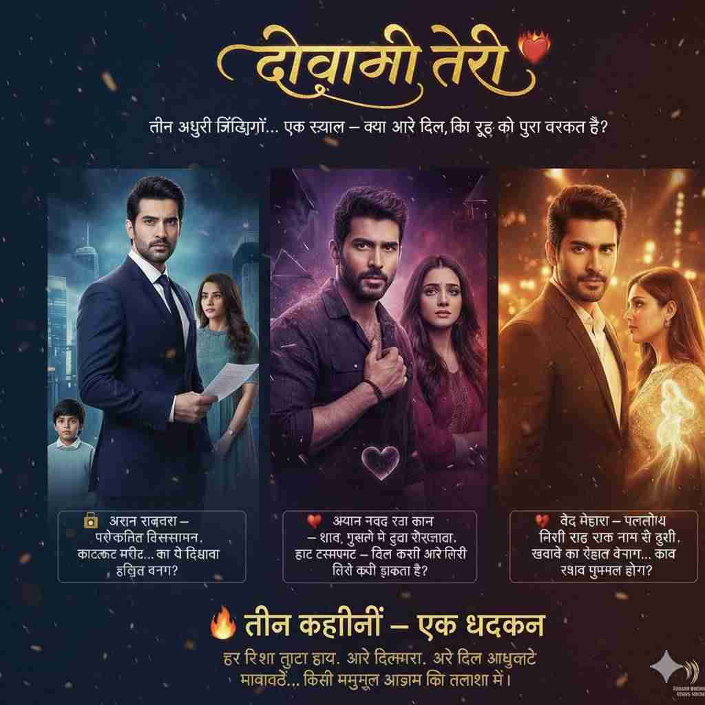 Deewangi Teri 🍁🍁                     
 "रिश्ते बनते हैं जिस्म से… या रूह से?"