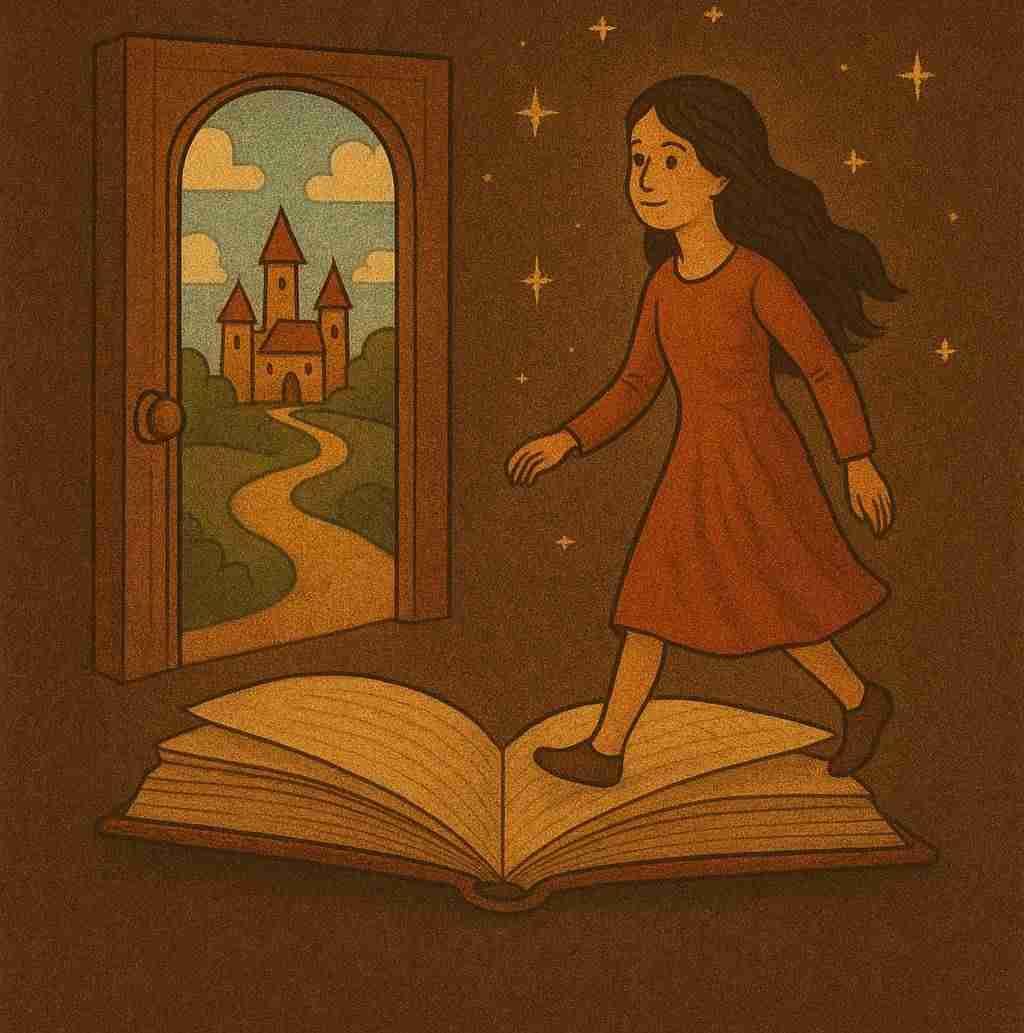 कल्पना लोक की ओर👌