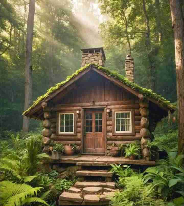 “जंगल की झोंपड़ी👌