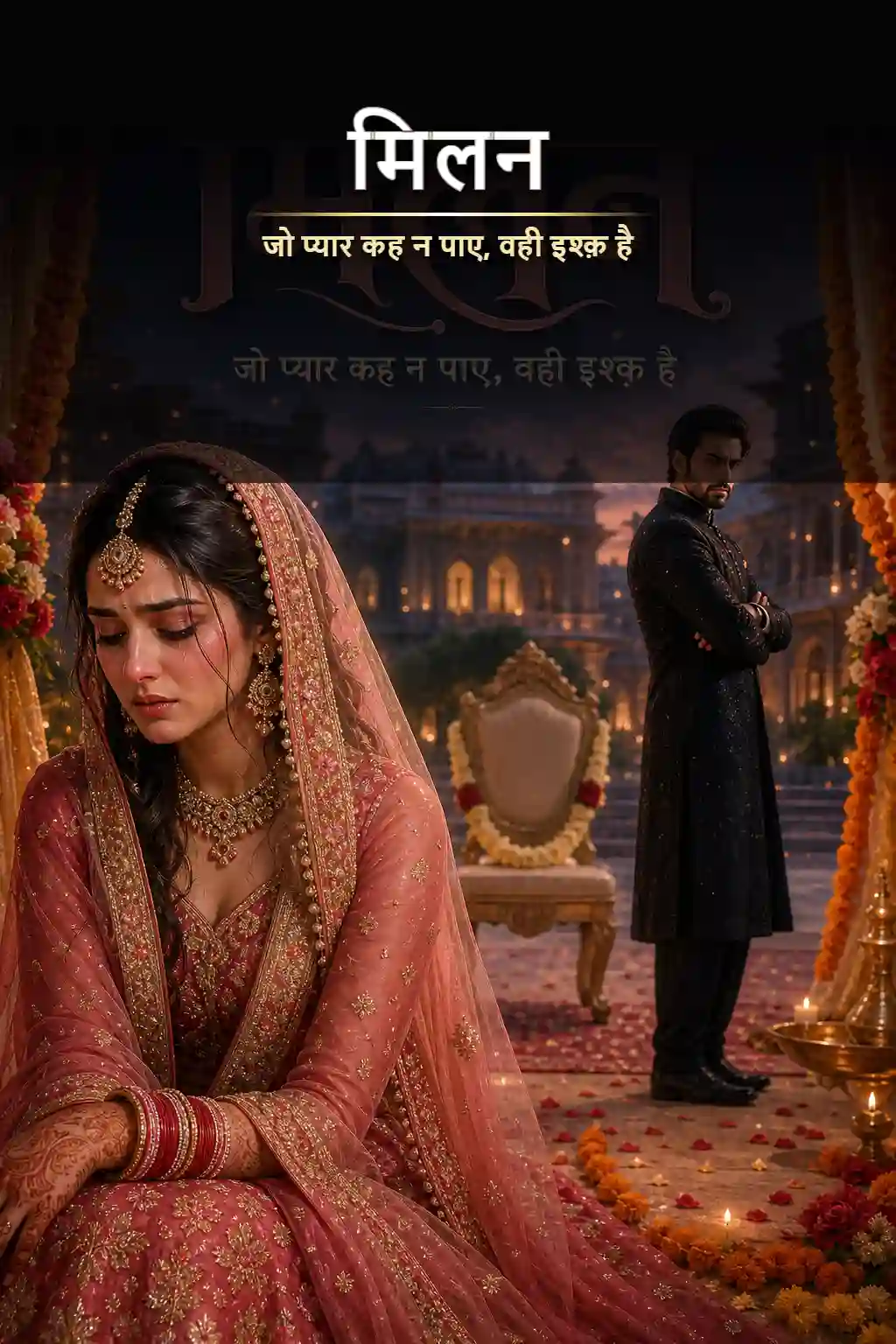 मिलन “जो प्यार कह न पाए, वही इश्क़ है।”