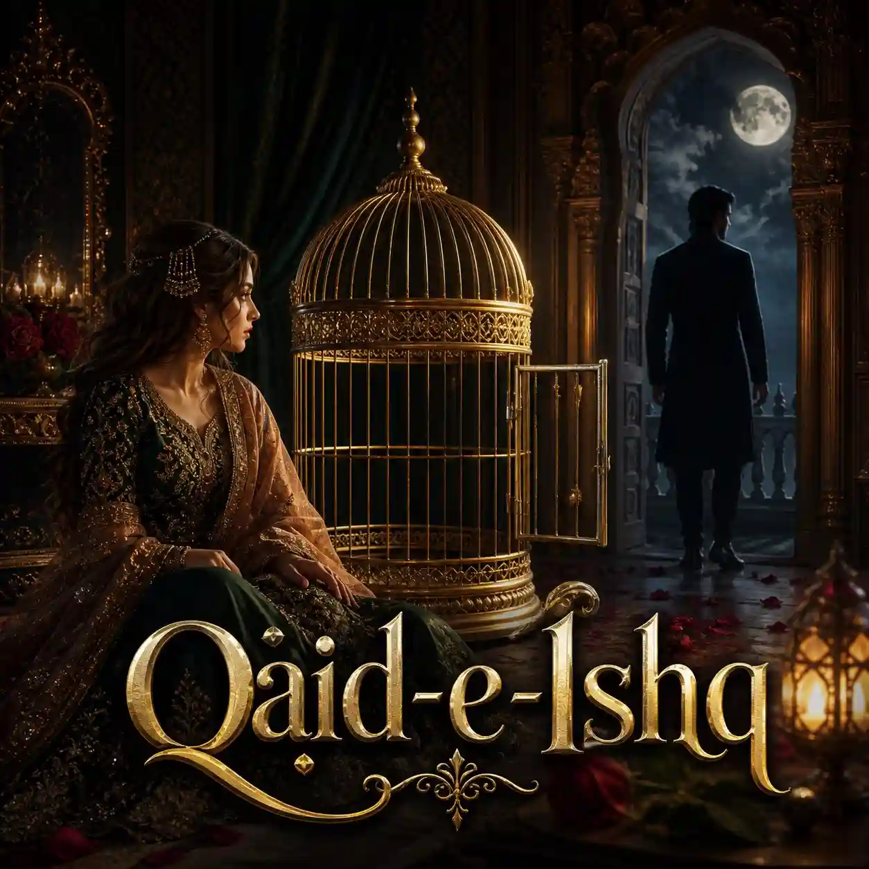 Qaid-e-ishq audio cover