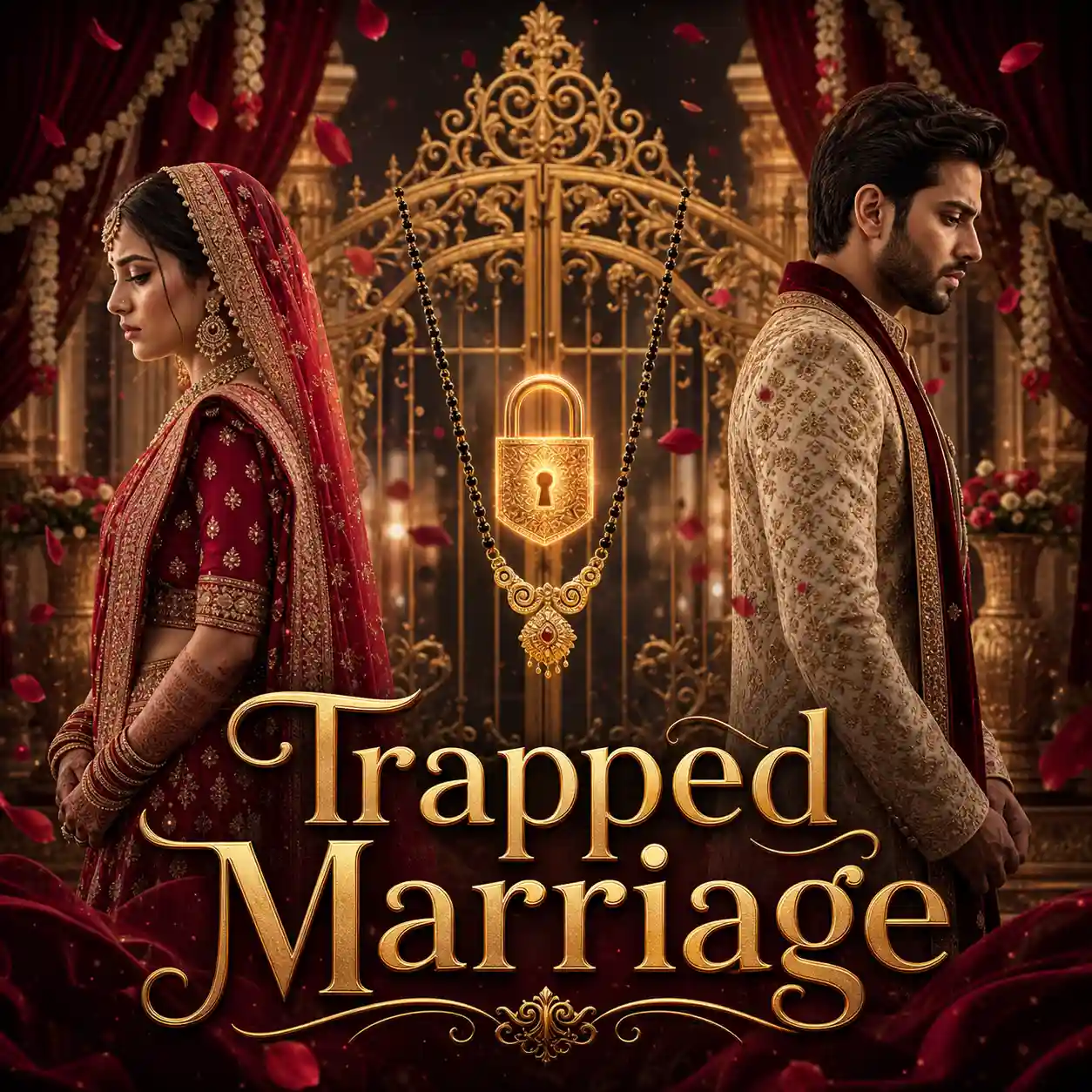 Trapped Marriage audio cover