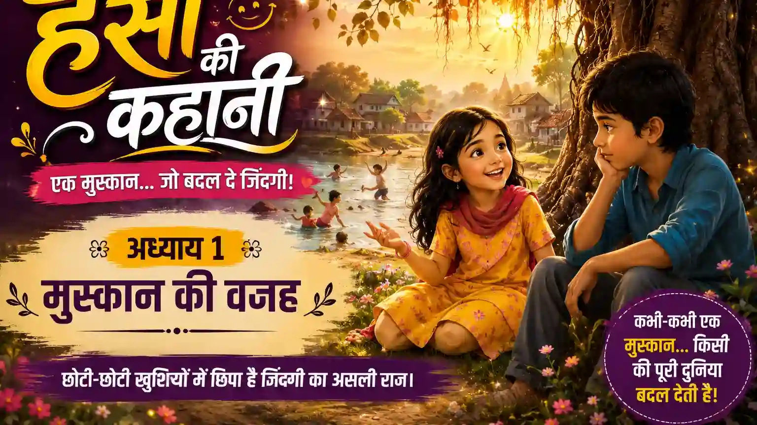 हँसी की कहानी — अध्याय 1: मुस्कान की वजह