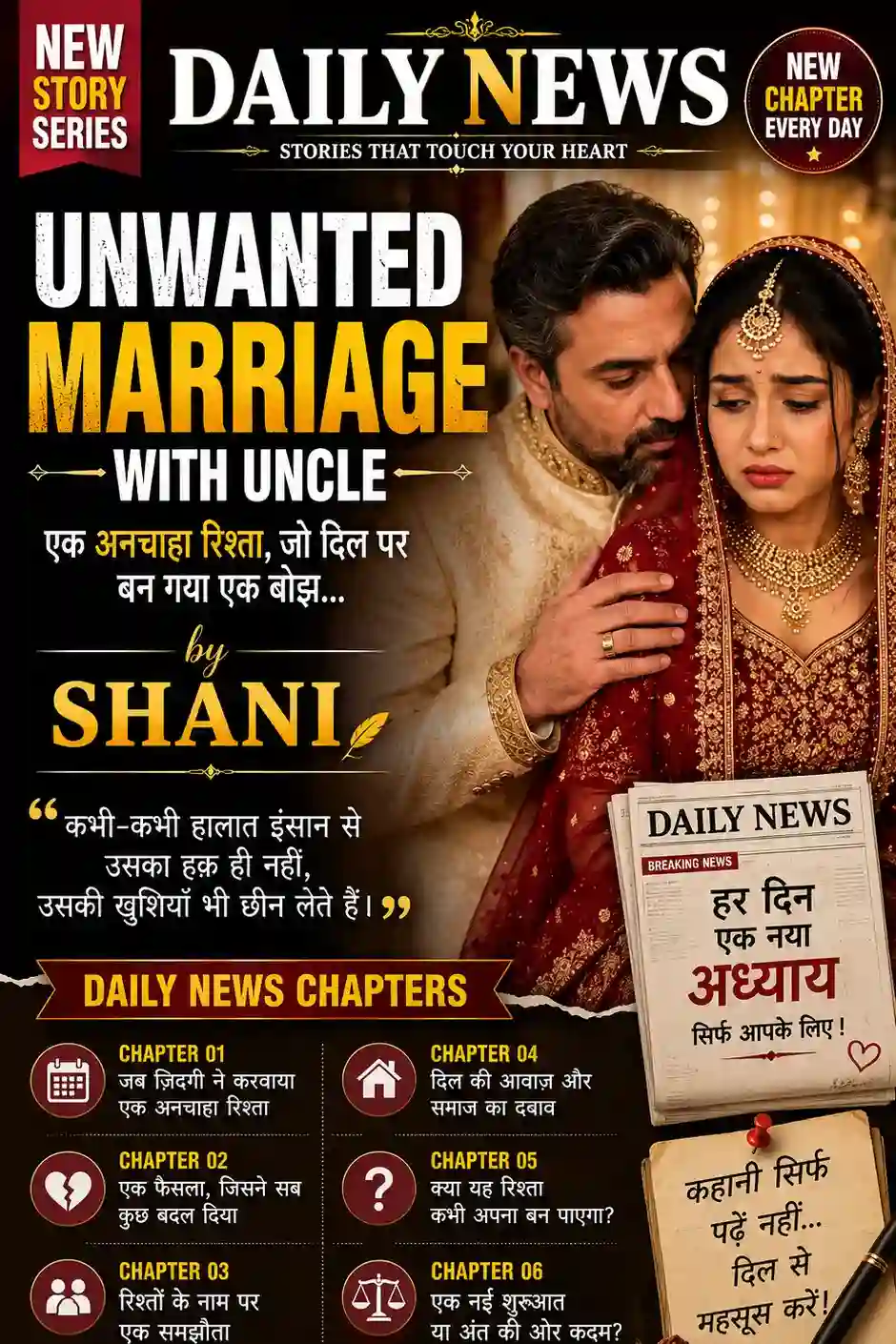 Unwanted Marriage With Uncle अनवांटेड मैरिज विद अंकल author- Shani