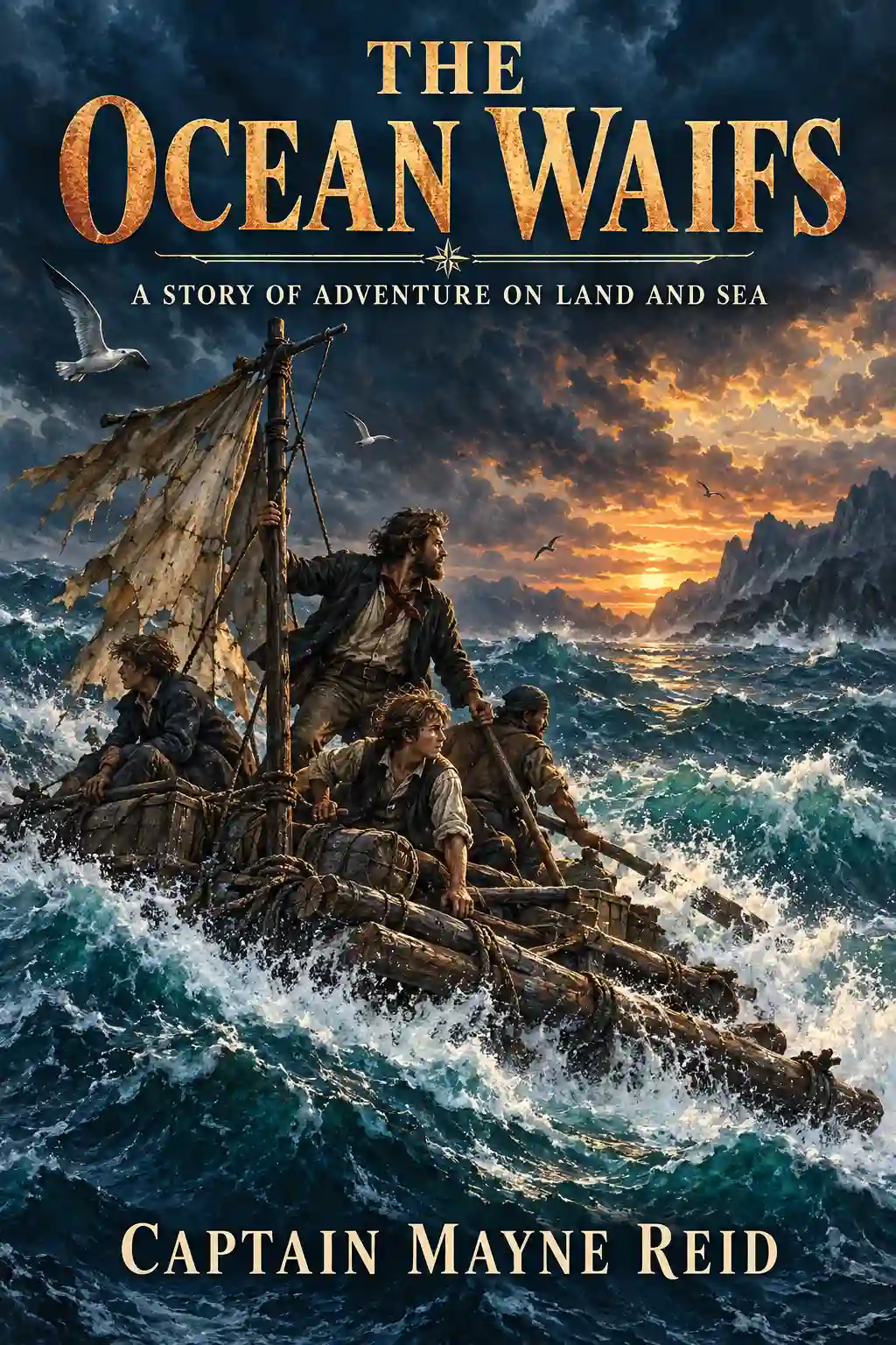 The Ocean Waifs: A Story of Adventure on Land and Sea