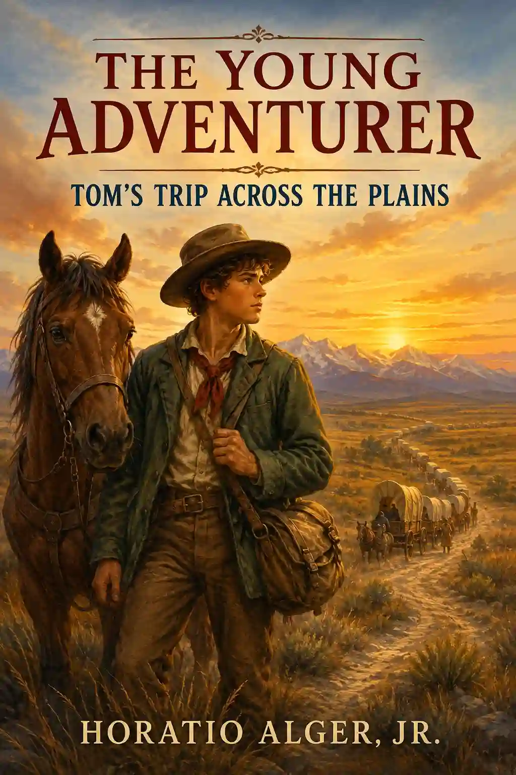 The Young Adventurer; or, Tom's Trip Across the Plains